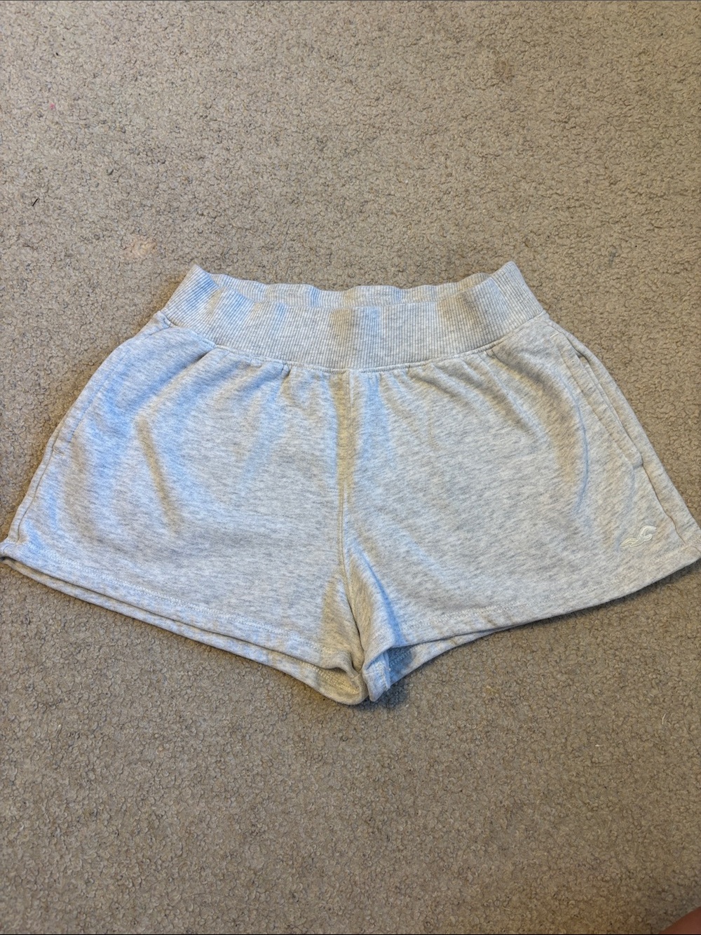 Hollister Light Gray lounge shorts